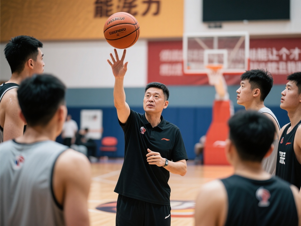 山东男篮三分练习日常:逆境开局亦信天道酬勤 有一次,球队主教练在训练结束后的总结会上